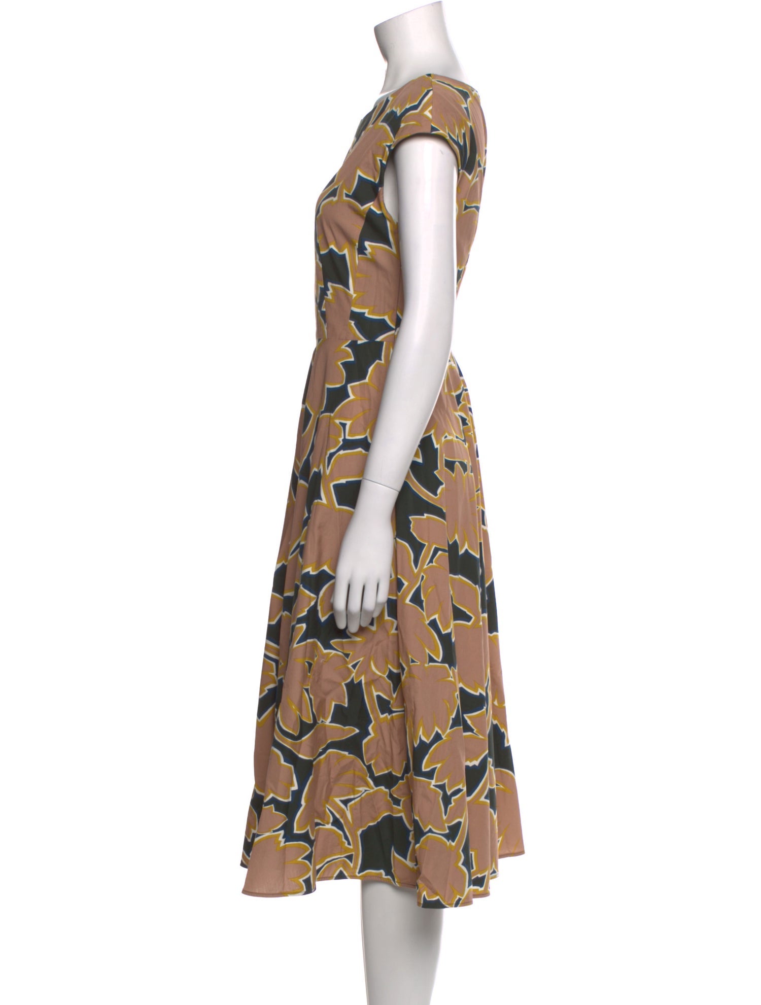 Weekend Max Mara Printed Midi Length Dress