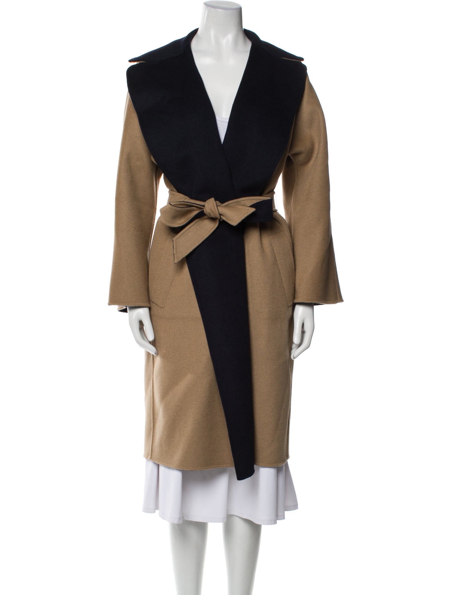 Weekend Max Mara Virgin Wool Trench Coat