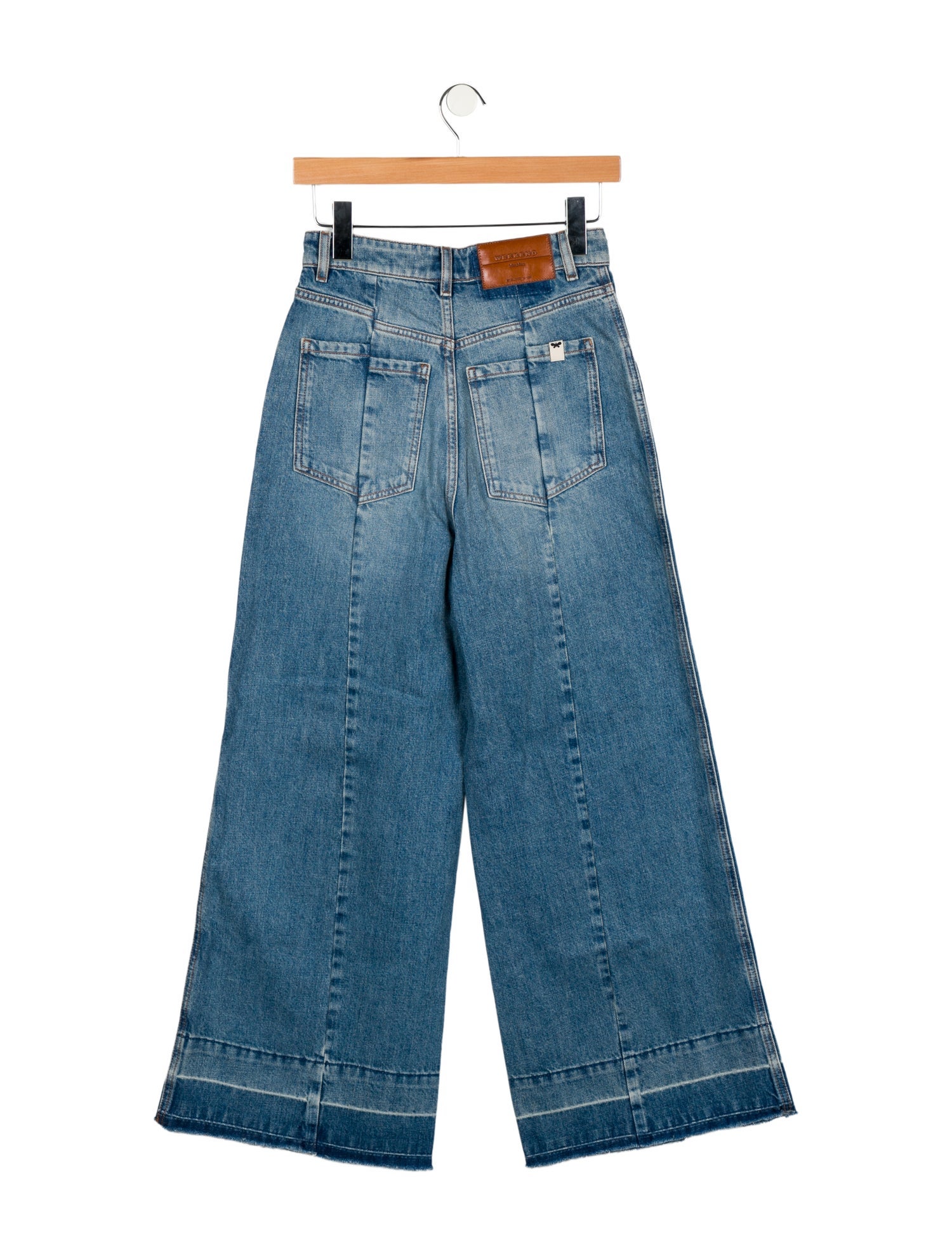 Weekend Max Mara High-Rise Wide Leg Jeans w/ Tags