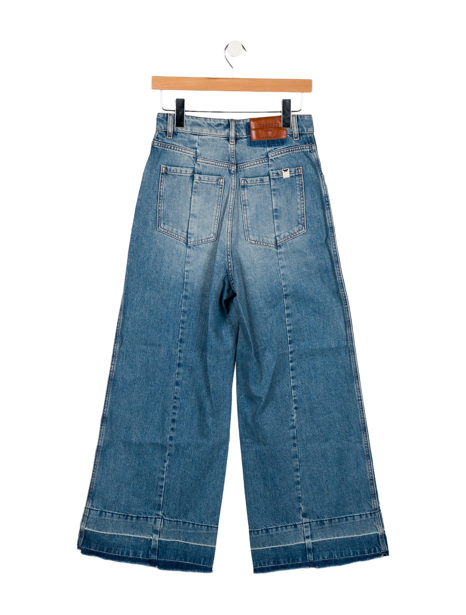 Weekend Max Mara High-Rise Wide Leg Jeans w/ Tags