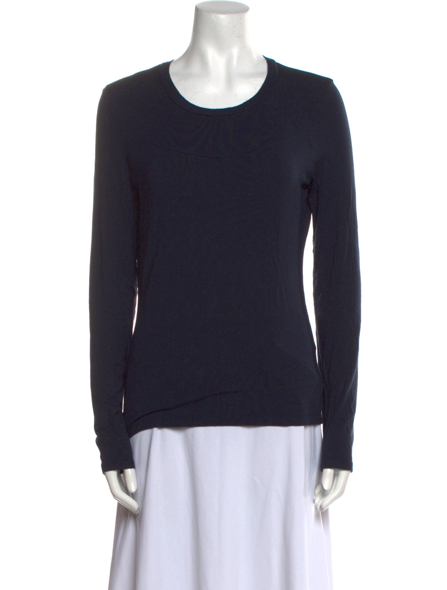 Weekend Max Mara Scoop Neck Long Sleeve Sweatshirt
