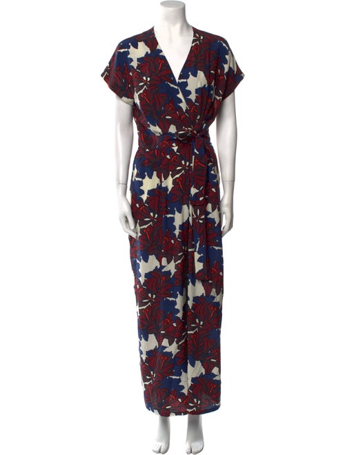 Weekend Max Mara Silk Printed Jumpsuit