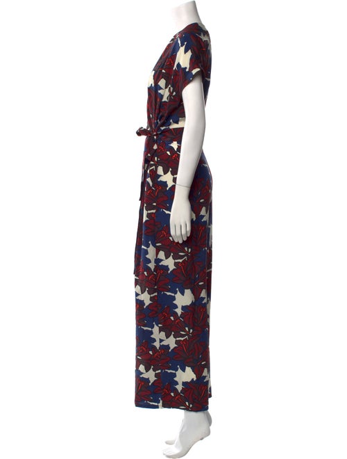 Weekend Max Mara Silk Printed Jumpsuit
