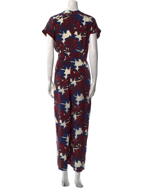 Weekend Max Mara Silk Printed Jumpsuit