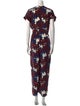 Weekend Max Mara Silk Printed Jumpsuit