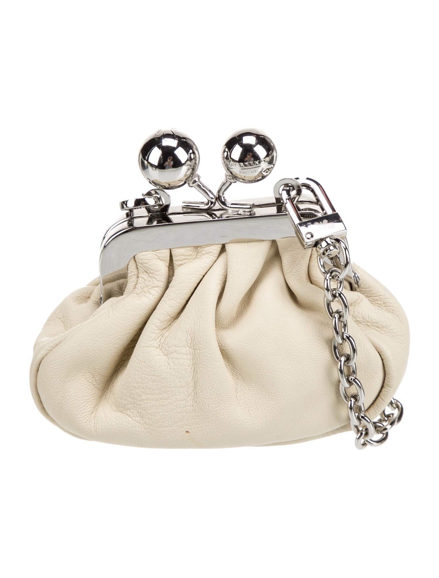 Weekend Max Mara Leather Evening Bag