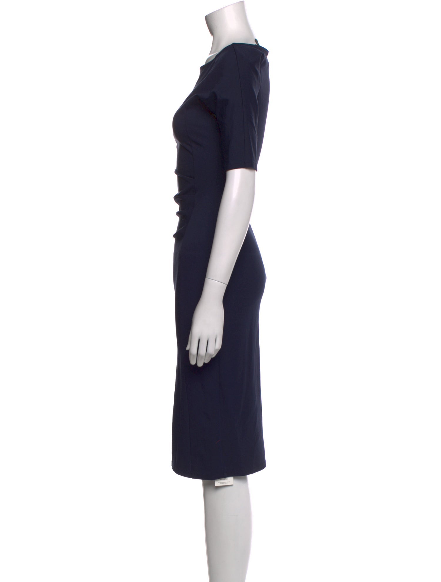 Weekend Max Mara Bateau Neckline Knee-Length Dress