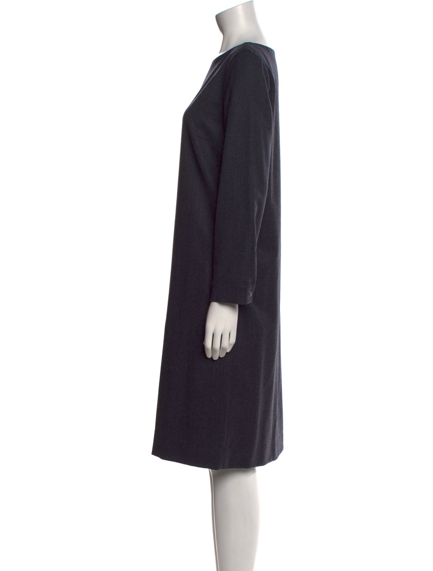 Weekend Max Mara Virgin Wool Knee-Length Dress