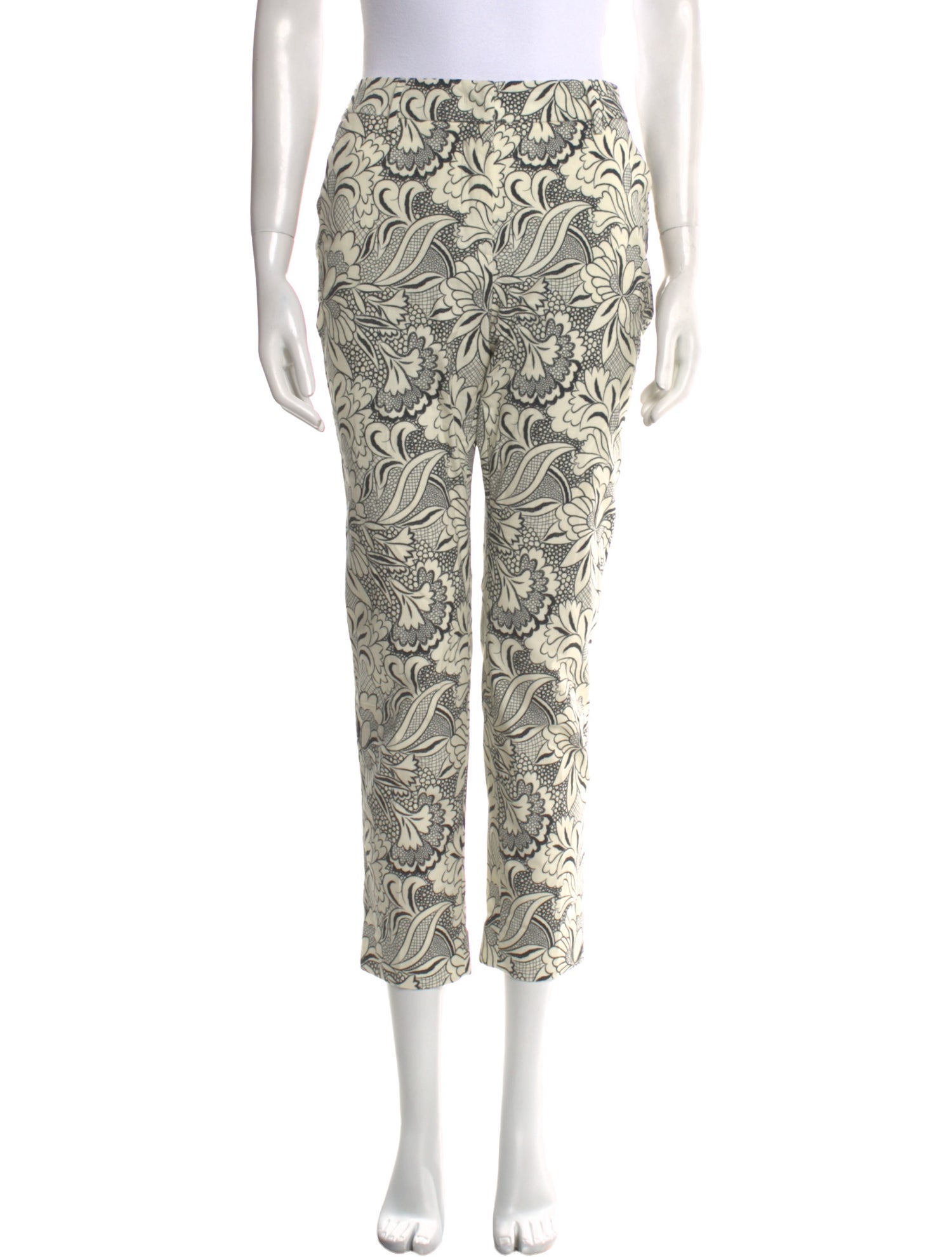Weekend Max Mara Printed Straight Leg Pants