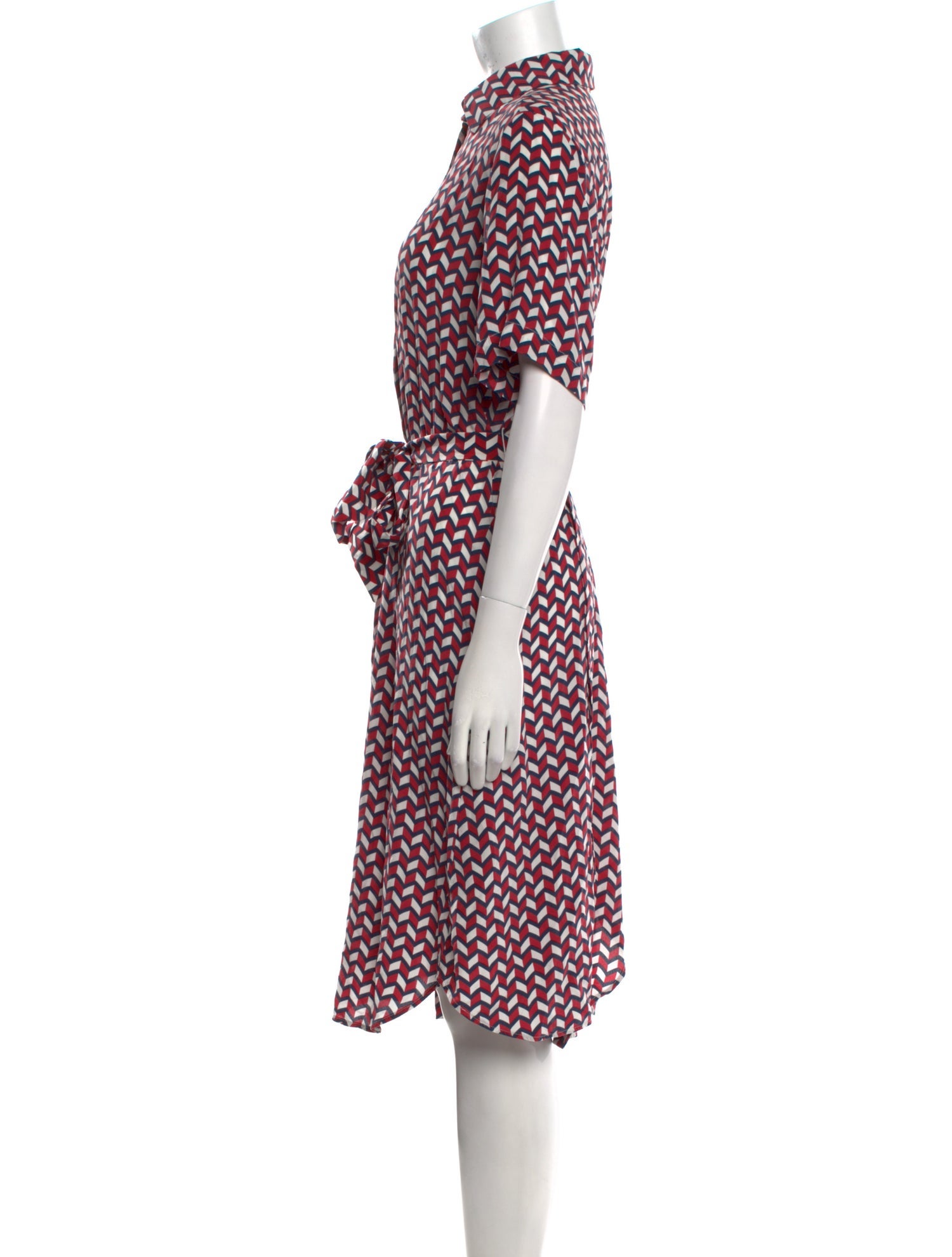 Weekend Max Mara Silk Knee-Length Dress