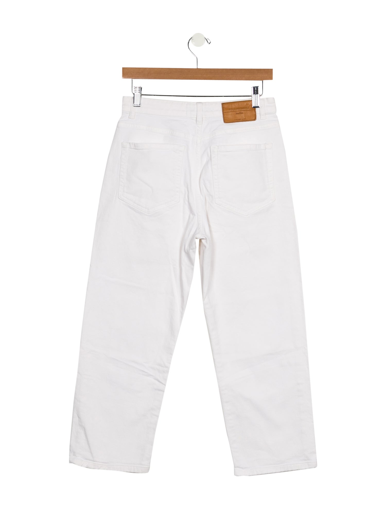 Weekend Max Mara High-Rise Straight Leg Jeans