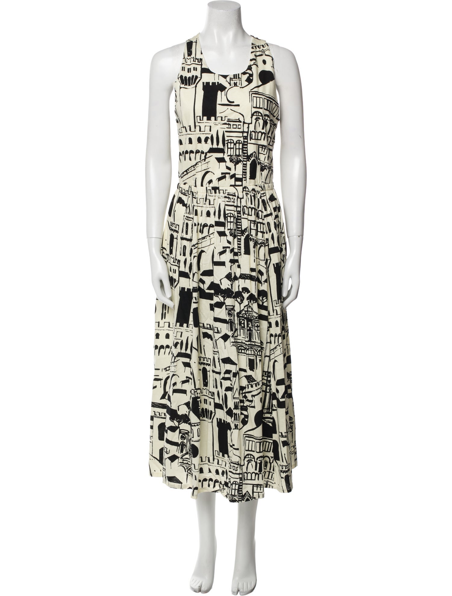 Weekend Max Mara Printed Long Dress