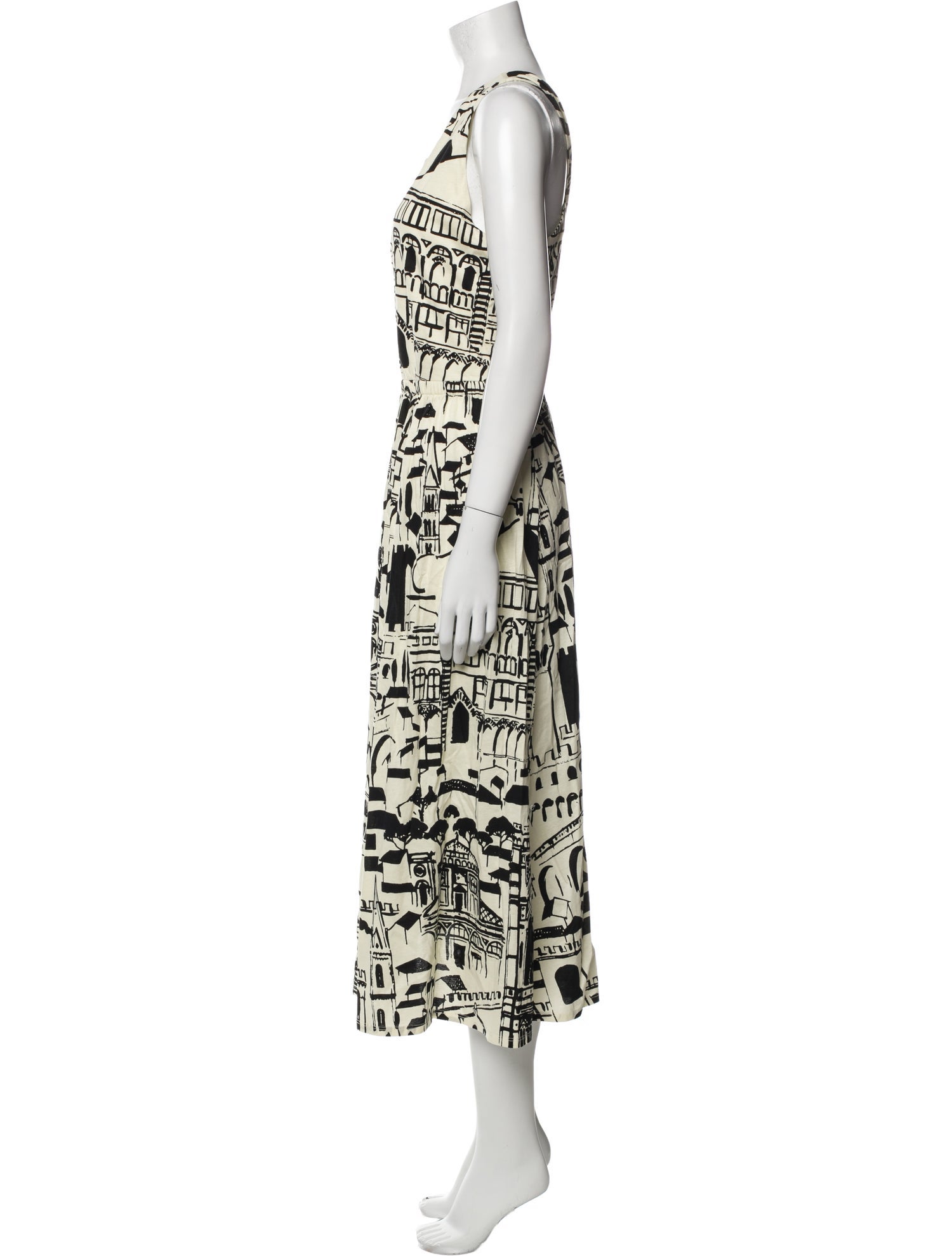 Weekend Max Mara Printed Long Dress