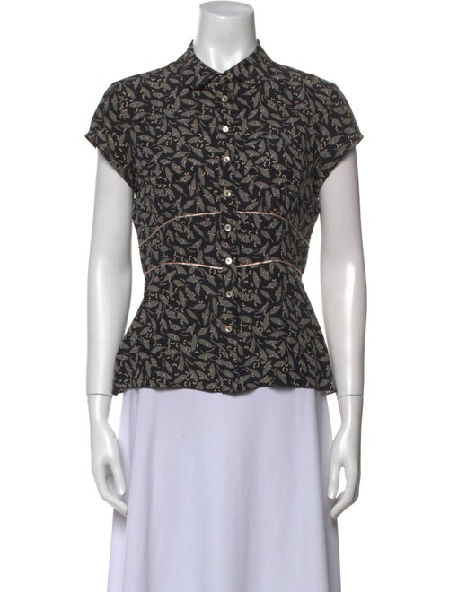 Weekend Max Mara Silk Printed Top