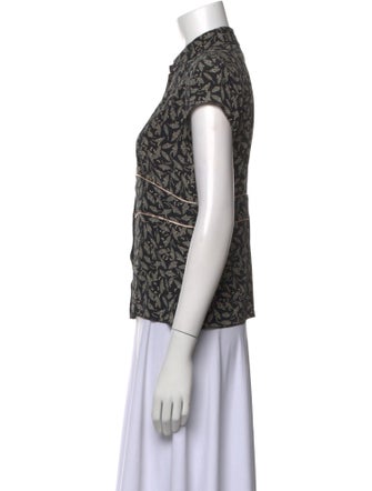 Weekend Max Mara Silk Printed Top