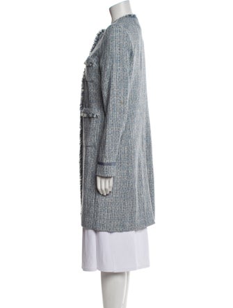 Weekend Max Mara Tweed Pattern Coat