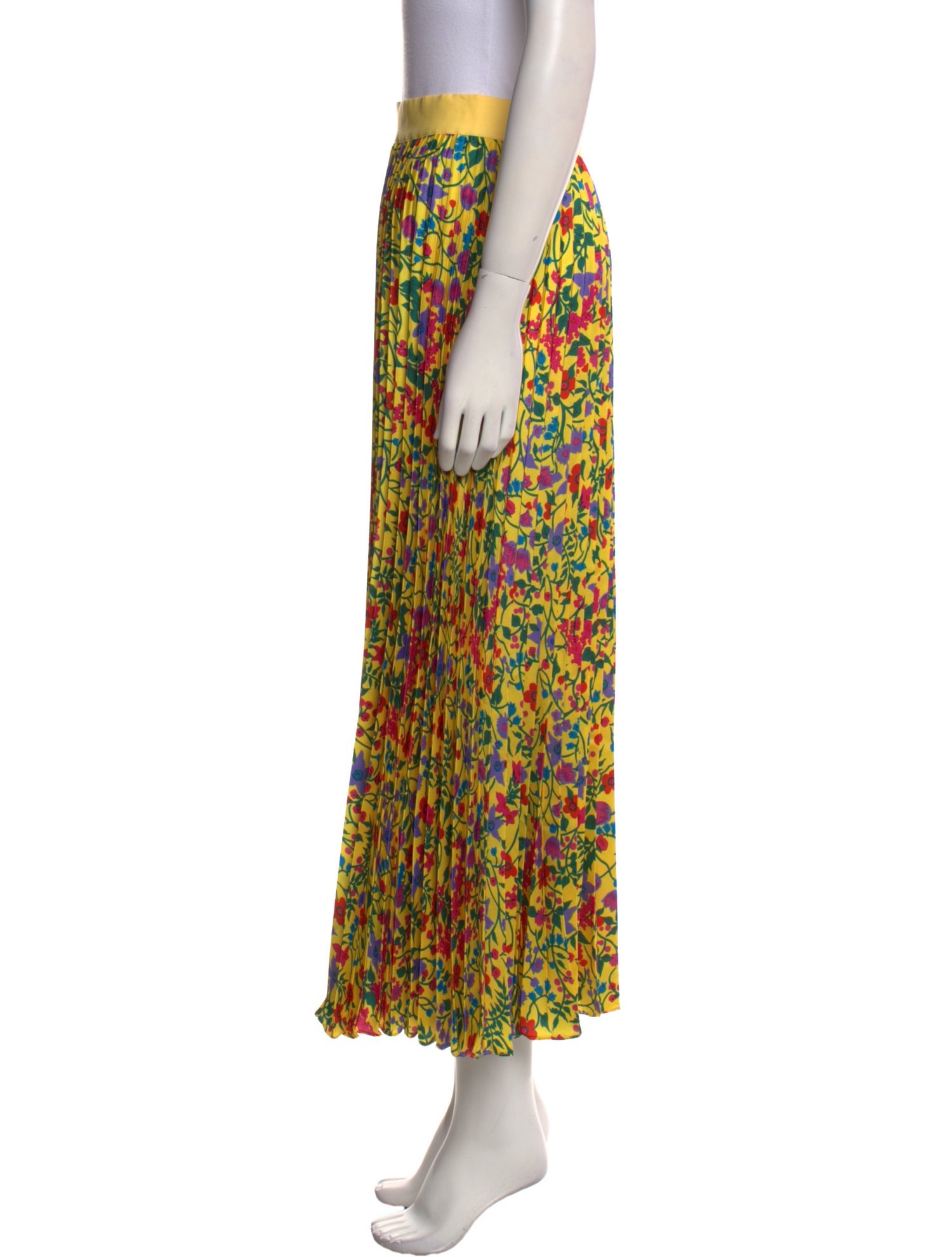 Weekend Max Mara Floral Print Midi Length Skirt w/ Tags