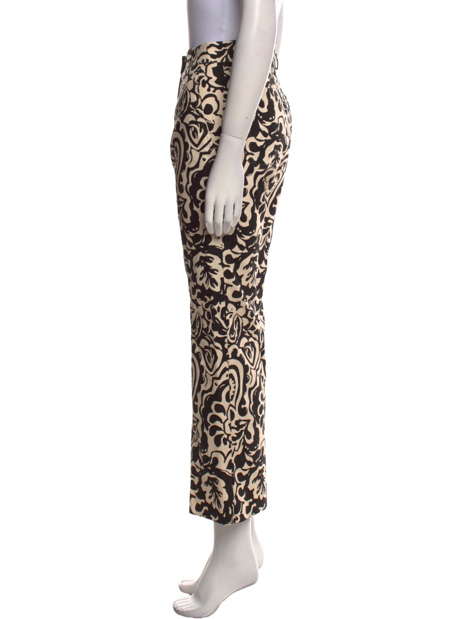 Weekend Max Mara Printed Wide Leg Pants w/ Tags