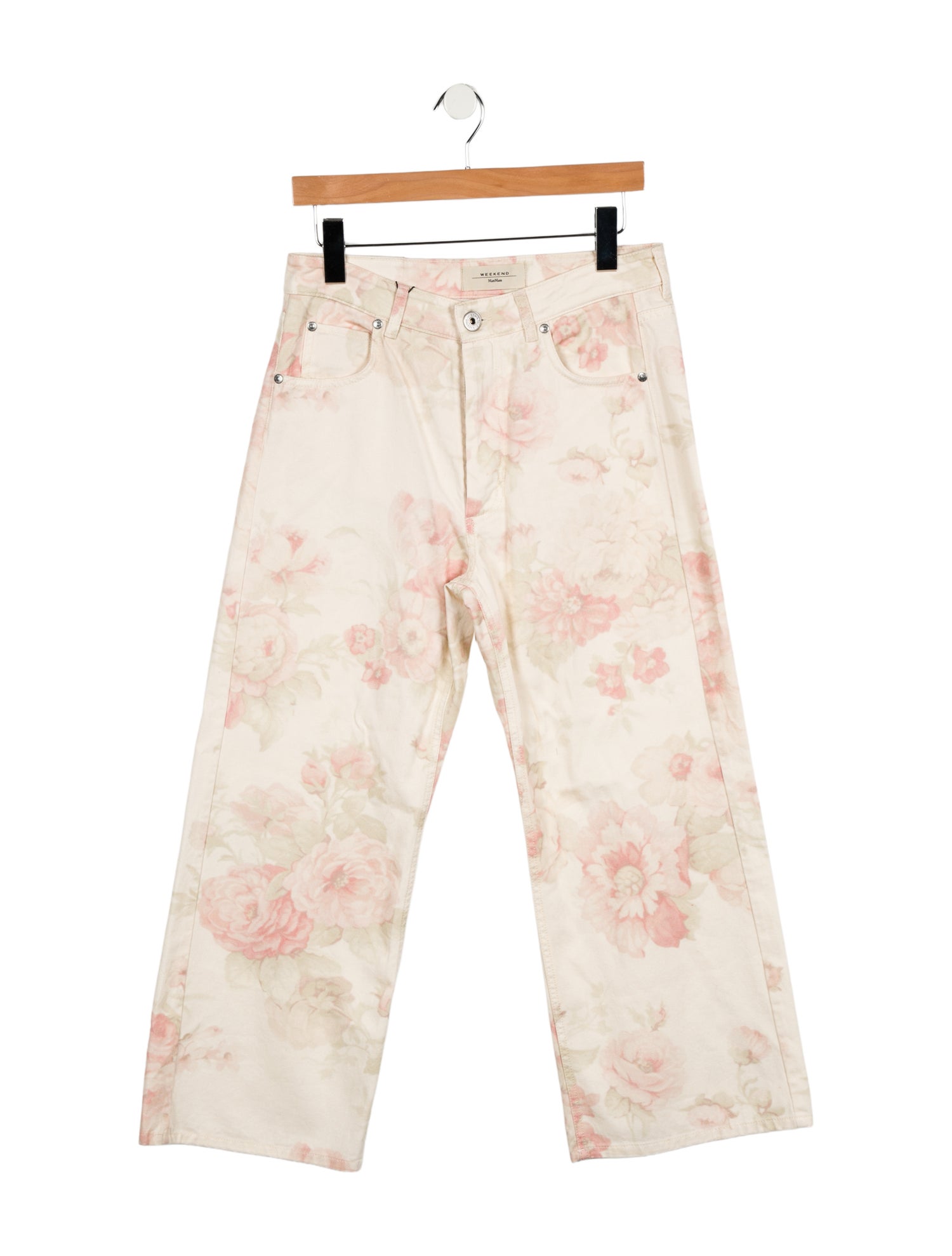 Weekend Max Mara High-Rise Wide Leg Jeans w/ Tags