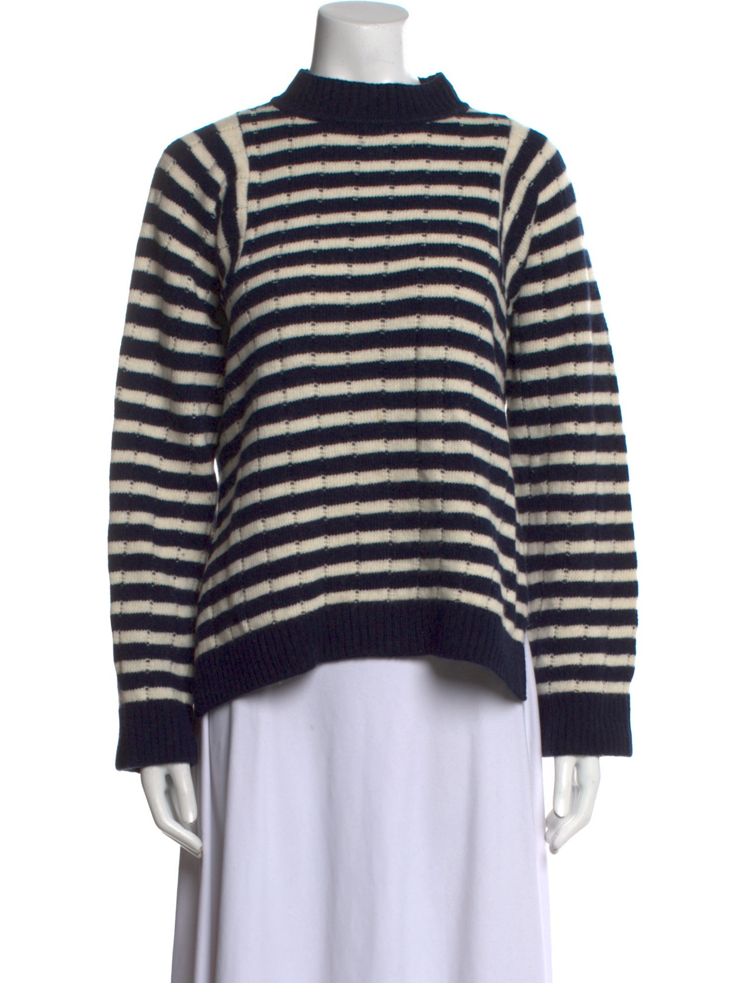 Weekend Max Mara Virgin Wool Striped Sweater