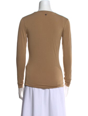 Weekend Max Mara Crew Neck Long Sleeve Top