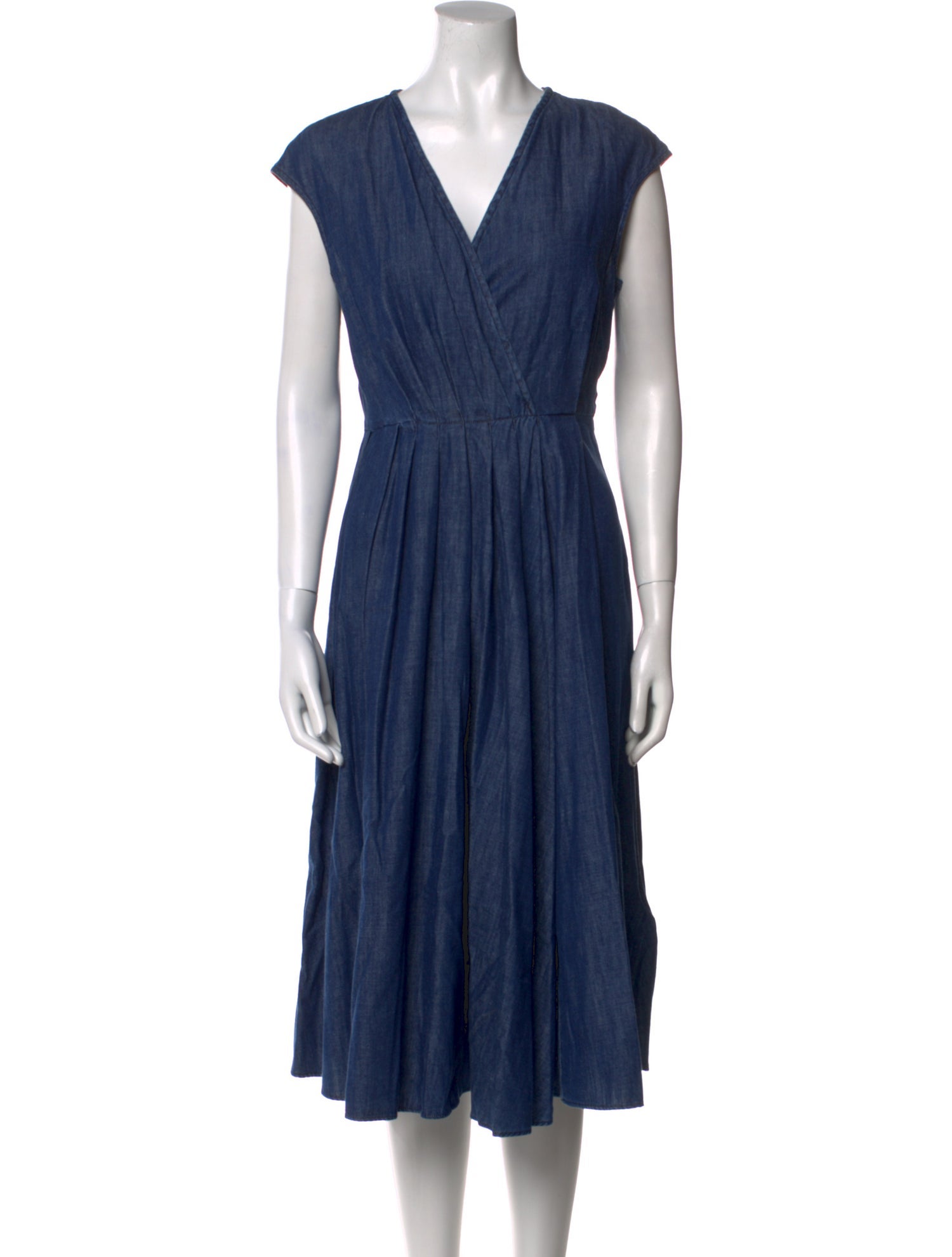 Weekend Max Mara V-Neck Midi Length Dress