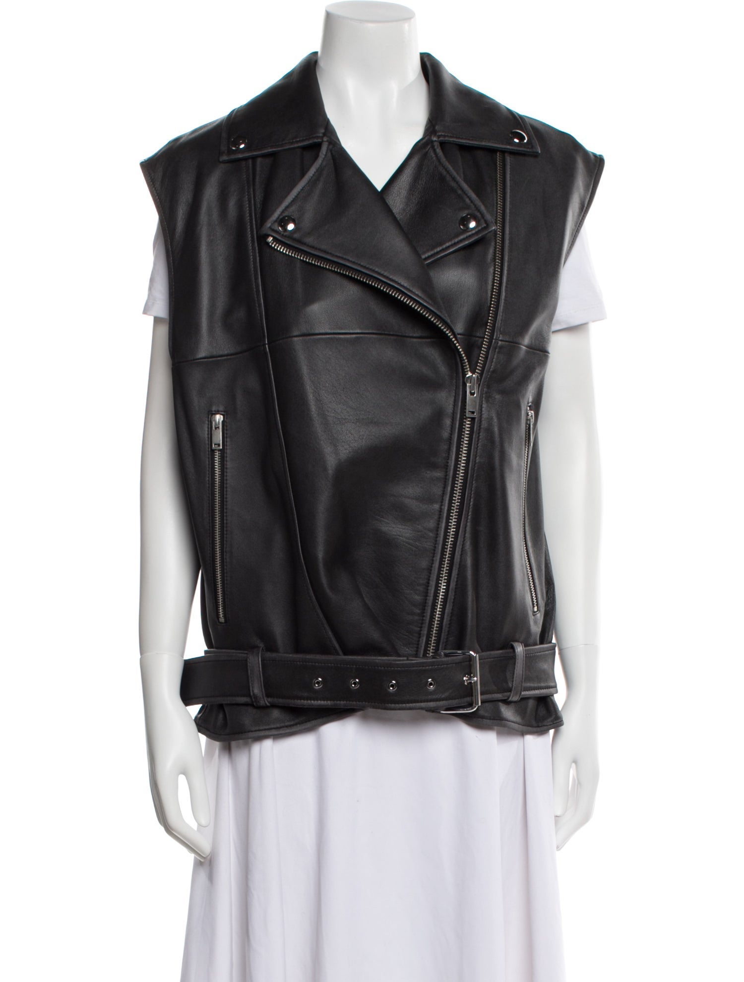 Weekend Max Mara Lamb Leather Vest