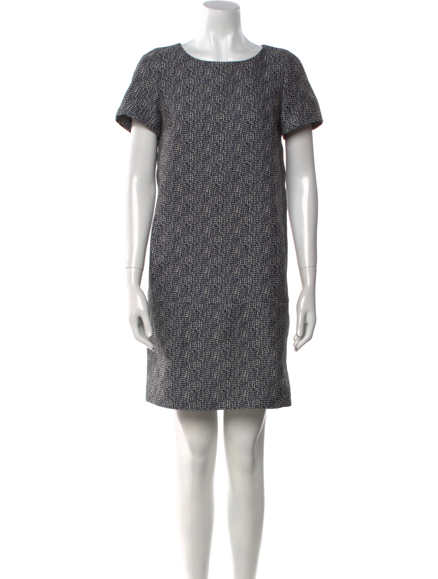 Weekend Max Mara Bateau Neckline Mini Dress