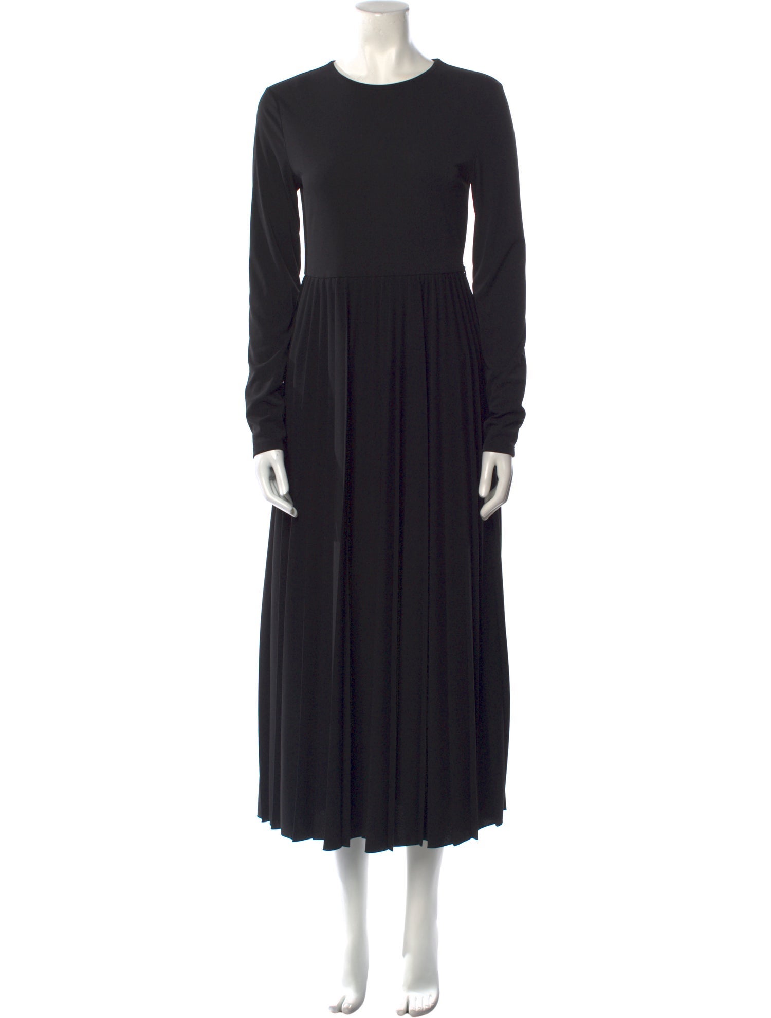Weekend Max Mara Crew Neck Midi Length Dress