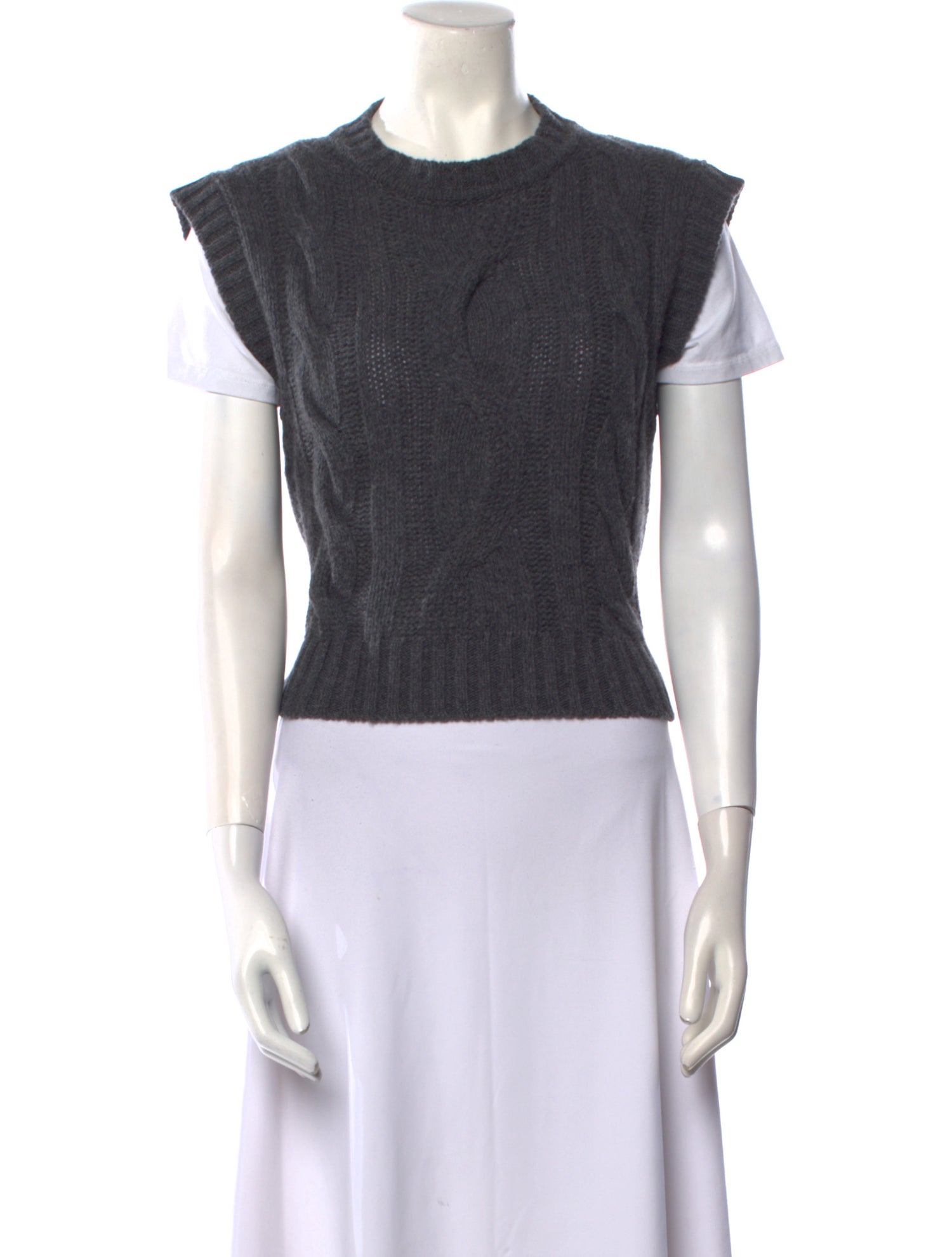 Weekend Max Mara Virgin Wool Crew Neck Sweater