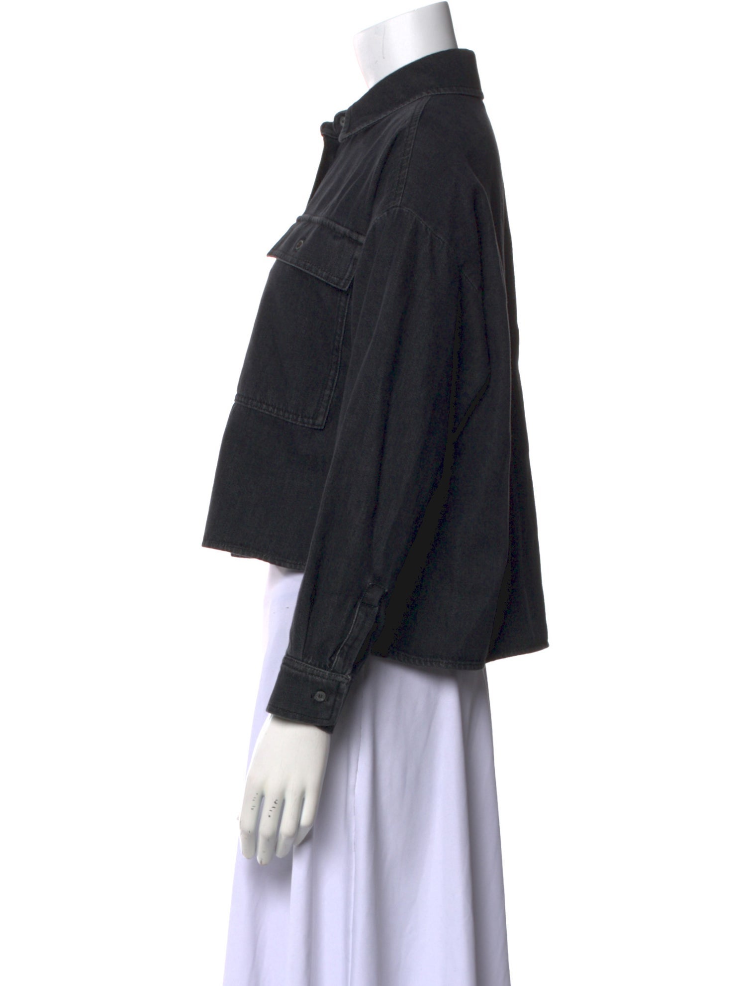 Weekend Max Mara Long Sleeve Crop Top