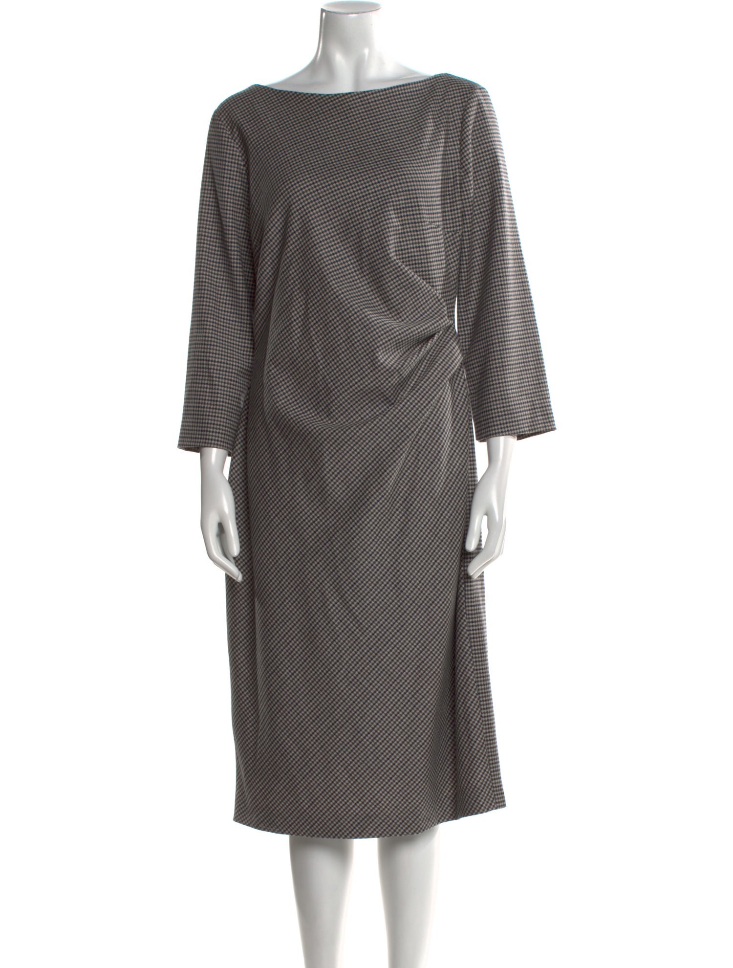 Weekend Max Mara Virgin Wool Knee-Length Dress