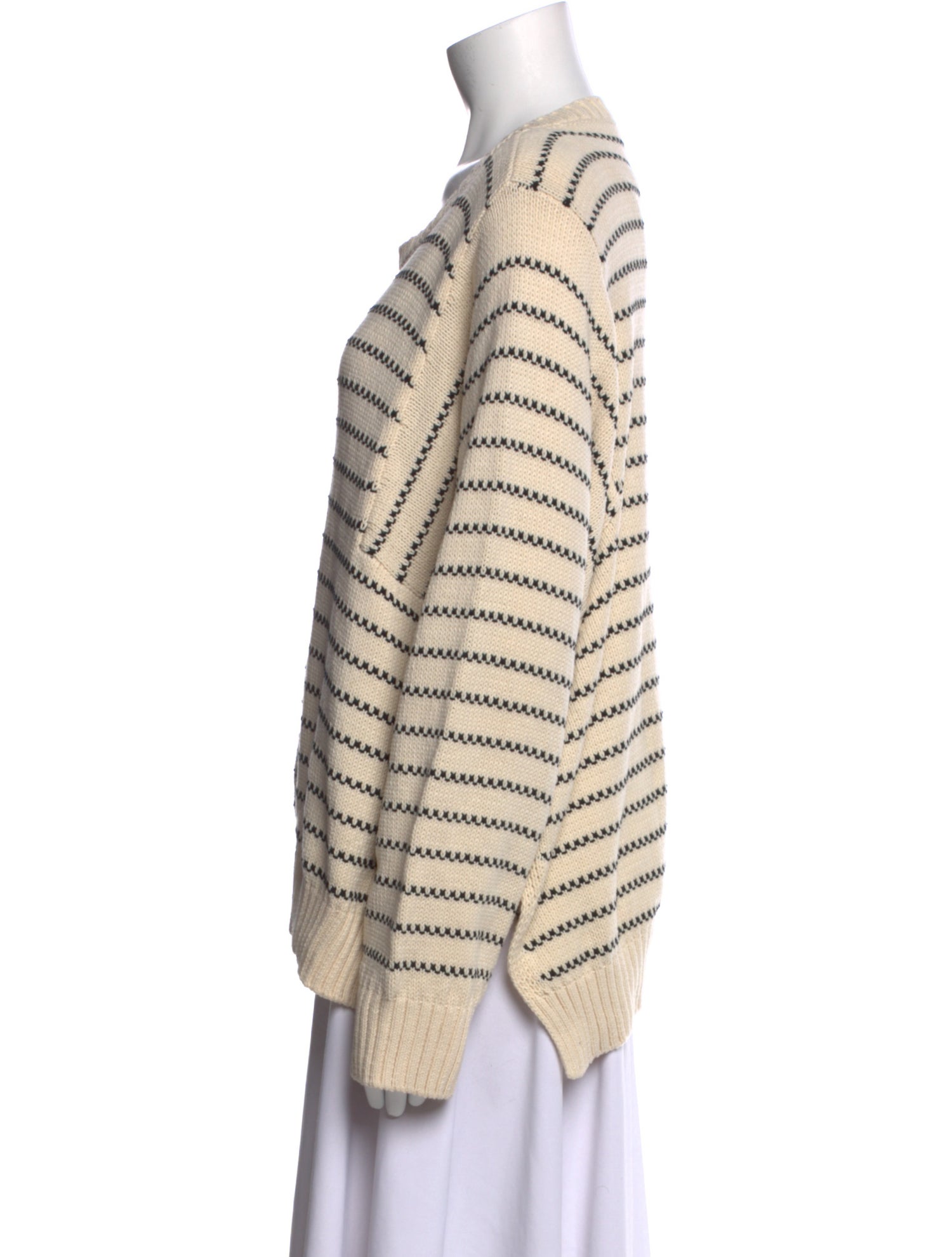 Weekend Max Mara Striped Scoop Neck Sweater