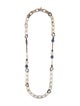 Weekend Max Mara Resin Long Bead Strand Necklace