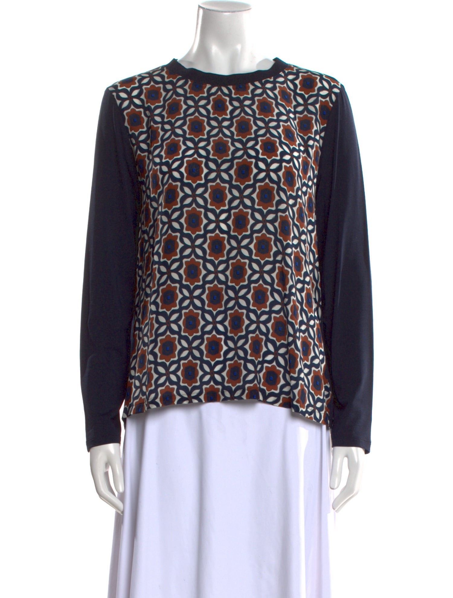 Weekend Max Mara Printed Crew Neck Sweatshirt