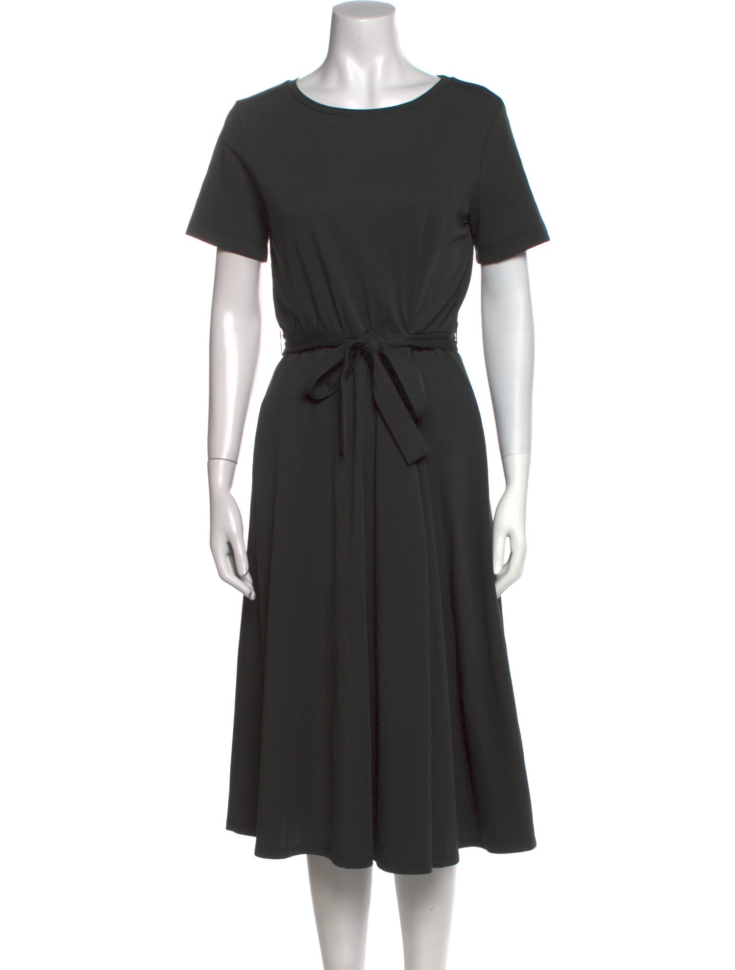 Weekend Max Mara Scoop Neck Midi Length Dress