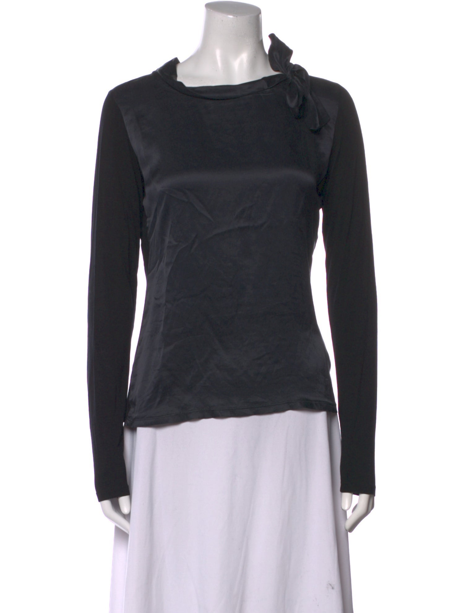 Weekend Max Mara Cowl Neck Long Sleeve Top