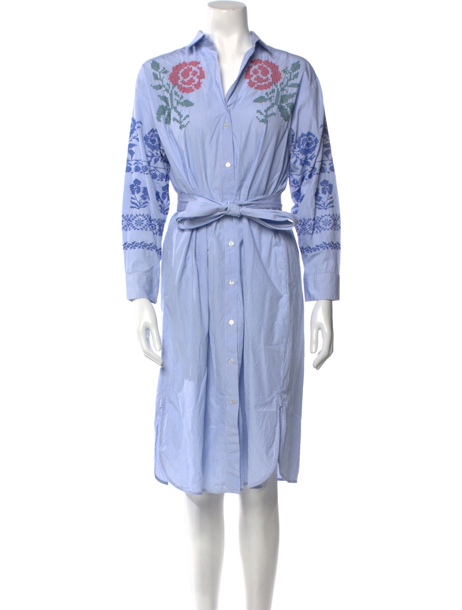 Weekend Max Mara Striped Knee-Length Dress