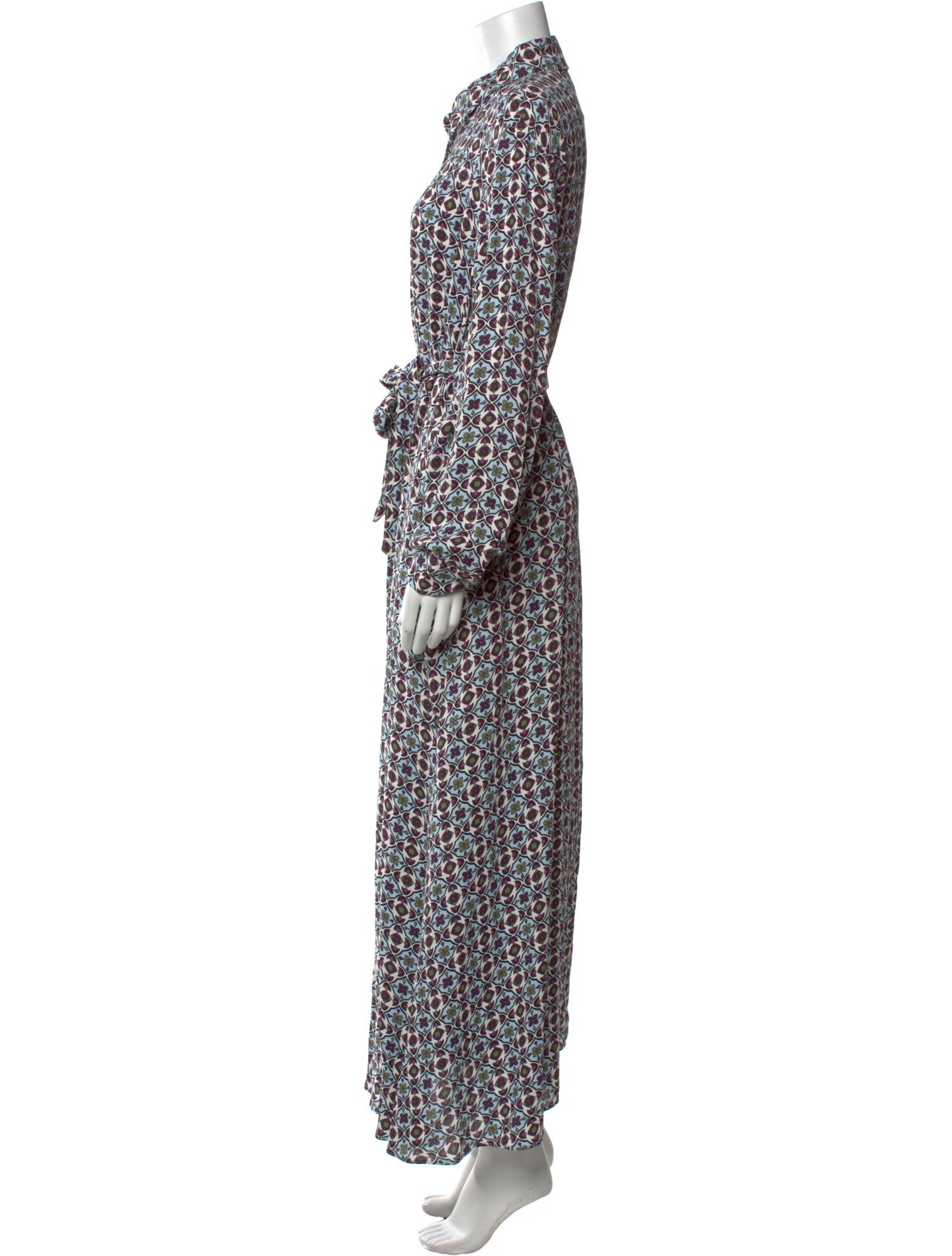 Weekend Max Mara Printed Long Dress w/ Tags