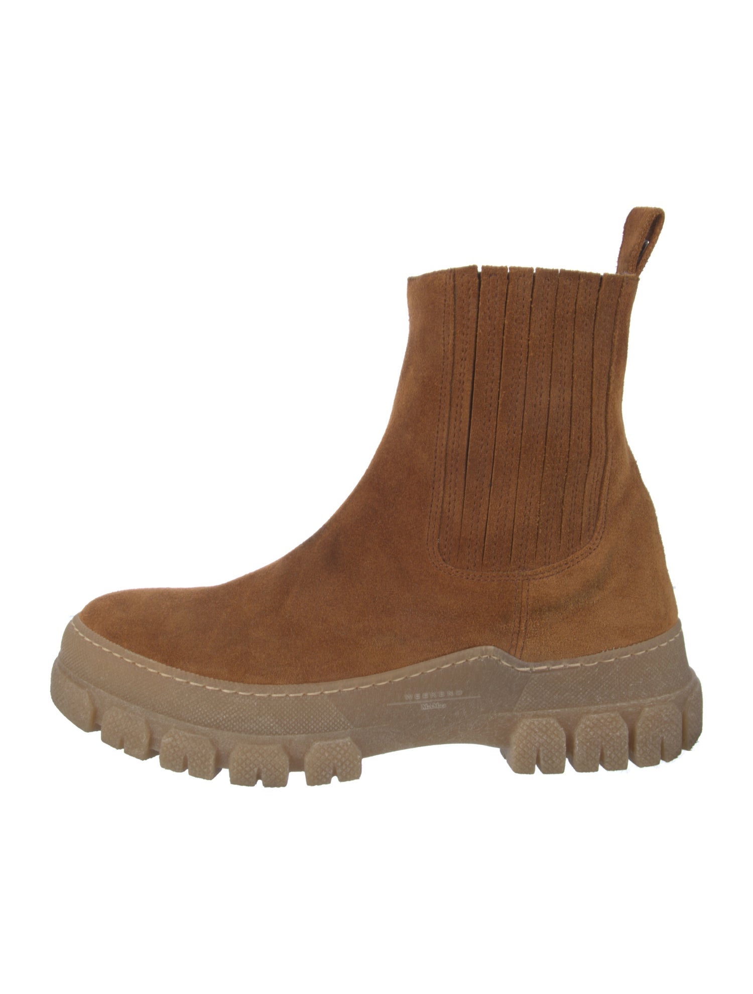 Weekend Max Mara Suede Chelsea Boots