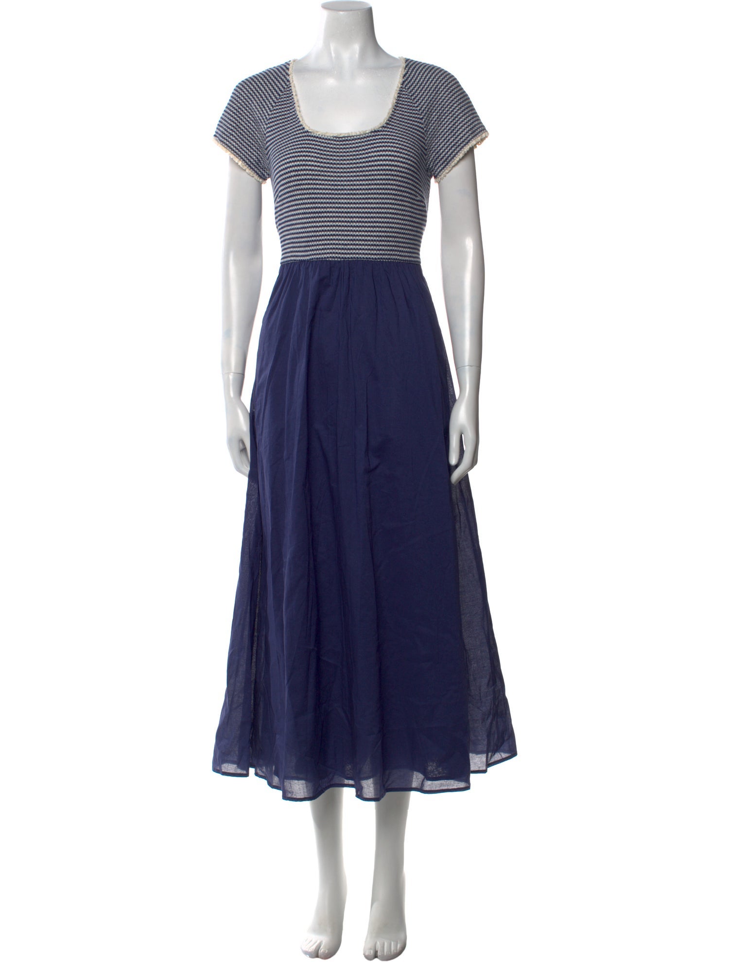 Weekend Max Mara Colorblock Pattern Long Dress w/ Tags