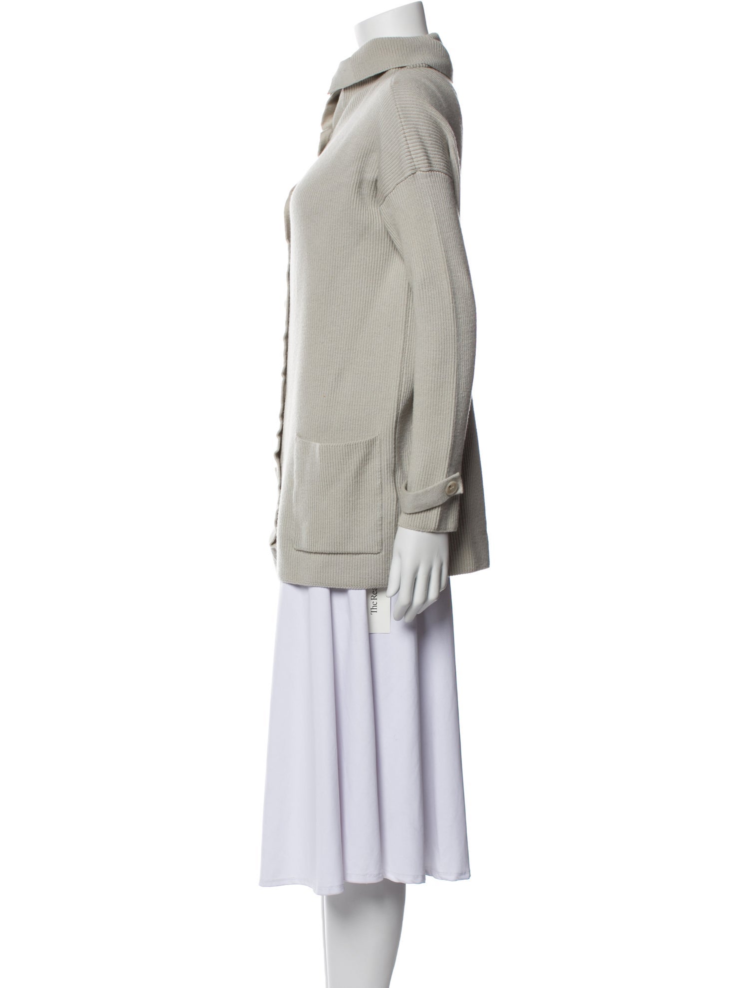 Weekend Max Mara Virgin Wool Mock Neck Sweater