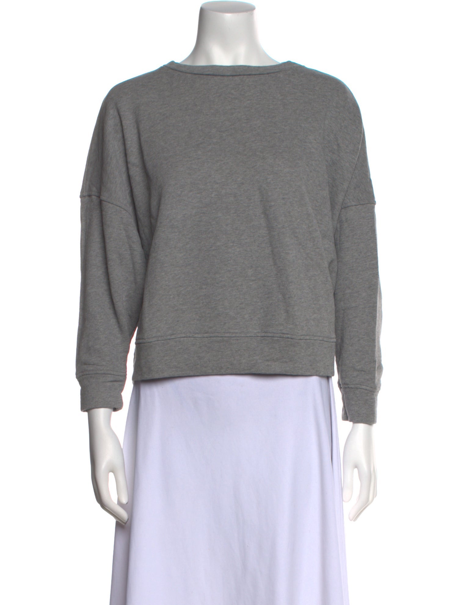 Weekend Max Mara Bateau Neckline Three-Quarter Sleeve Sweatshirt