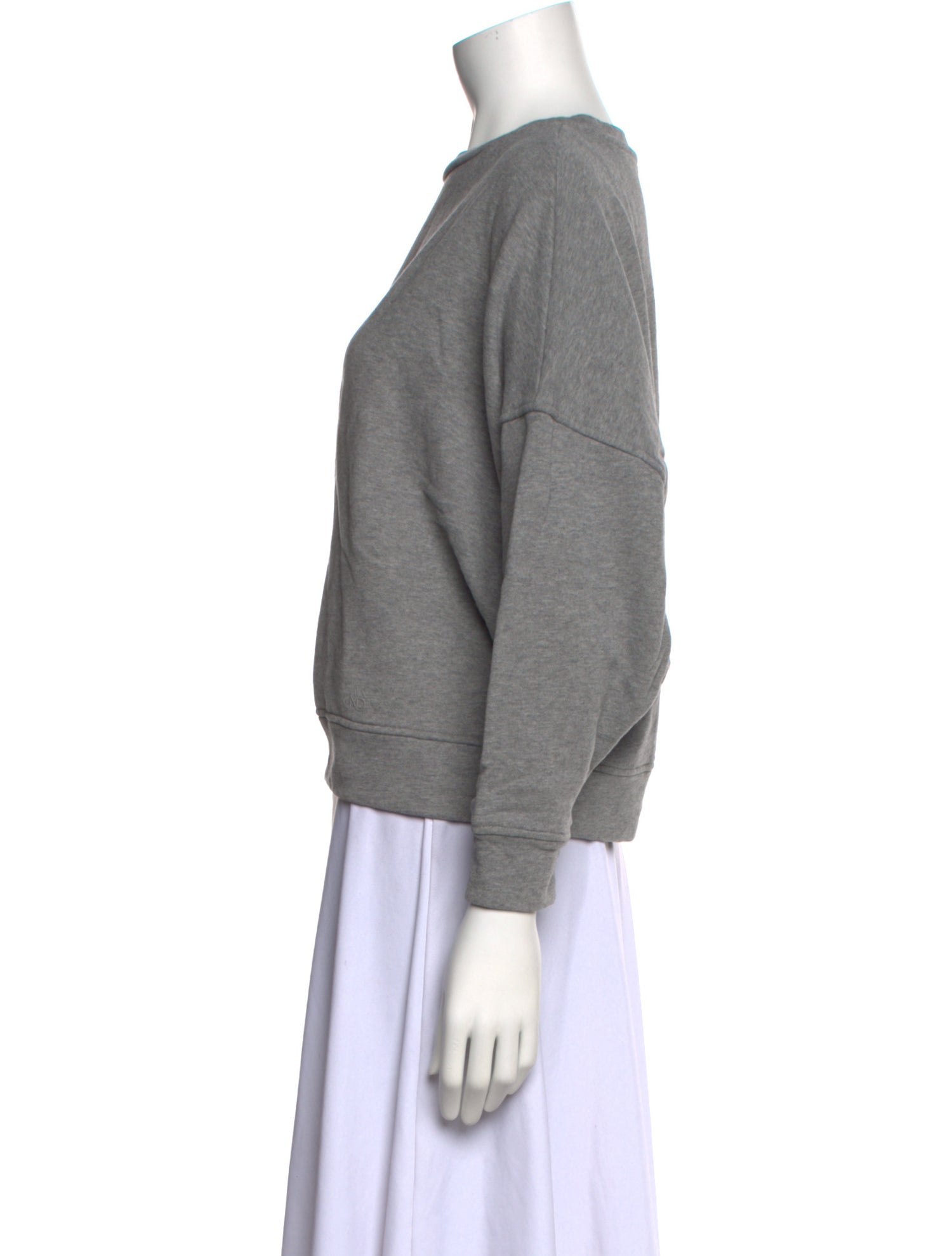 Weekend Max Mara Bateau Neckline Three-Quarter Sleeve Sweatshirt