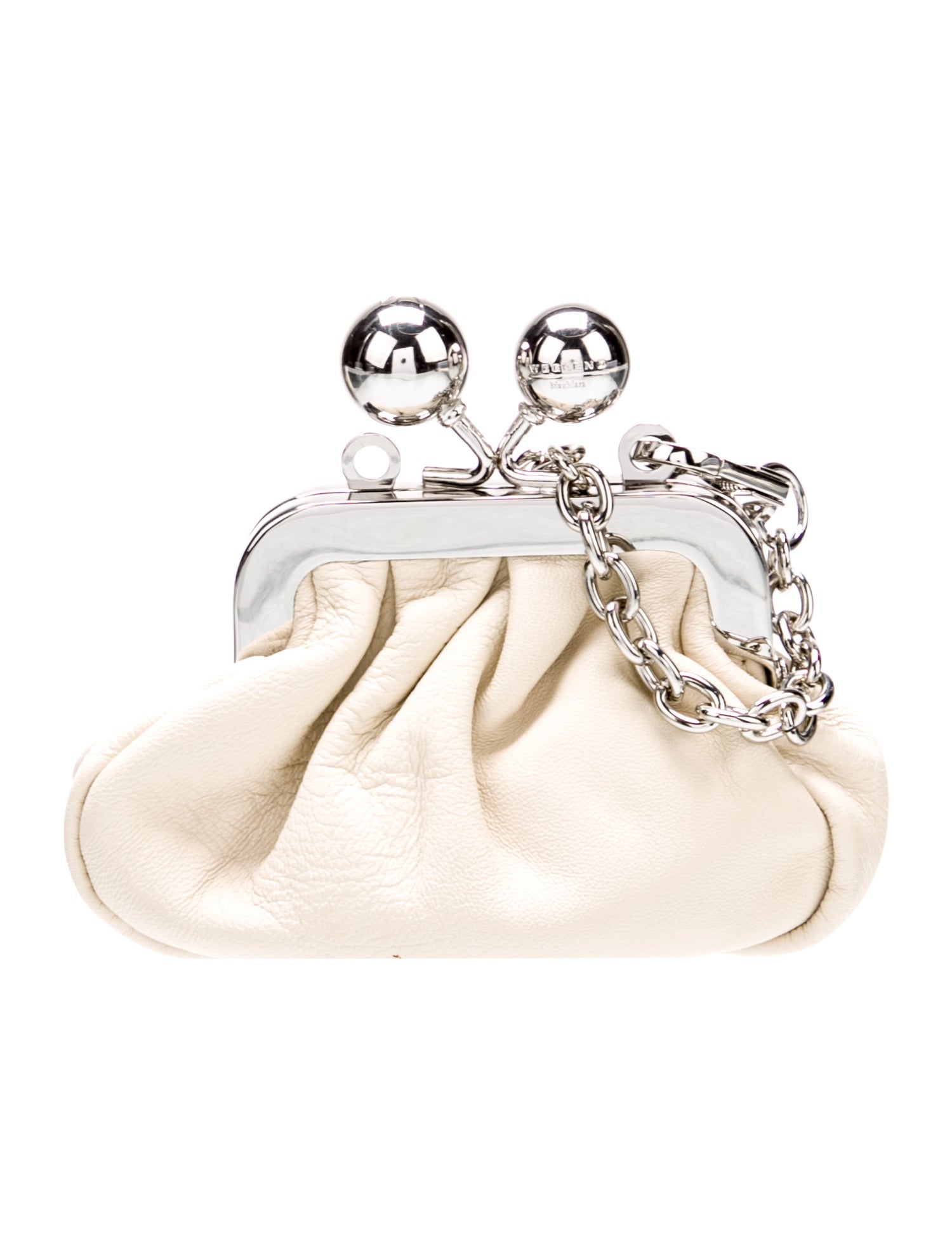 Weekend Max Mara Leather Evening Bag