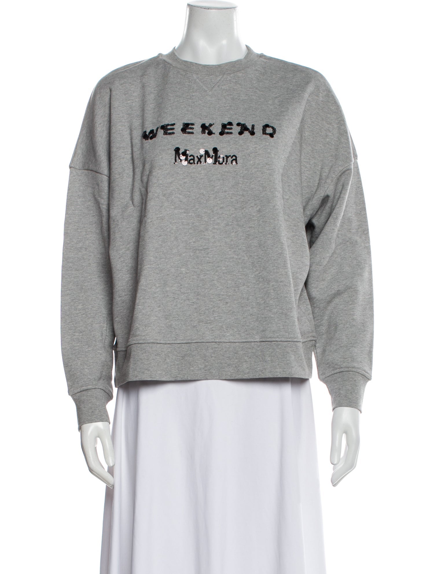 Weekend Max Mara Graphic Print Crew Neck Sweatshirt