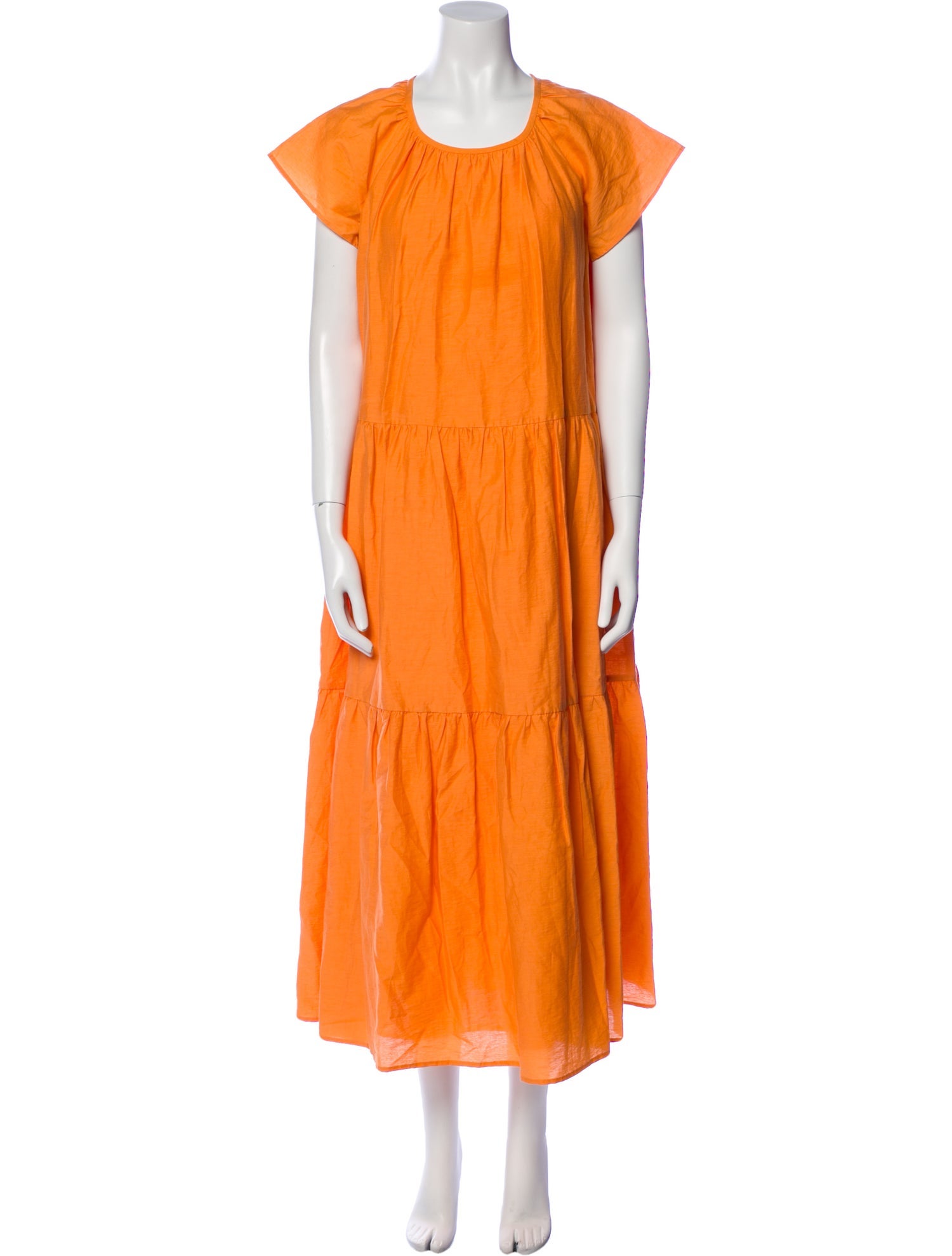 Weekend Max Mara Crew Neck Long Dress