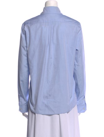 Weekend Max Mara Long Sleeve Button-Up Top