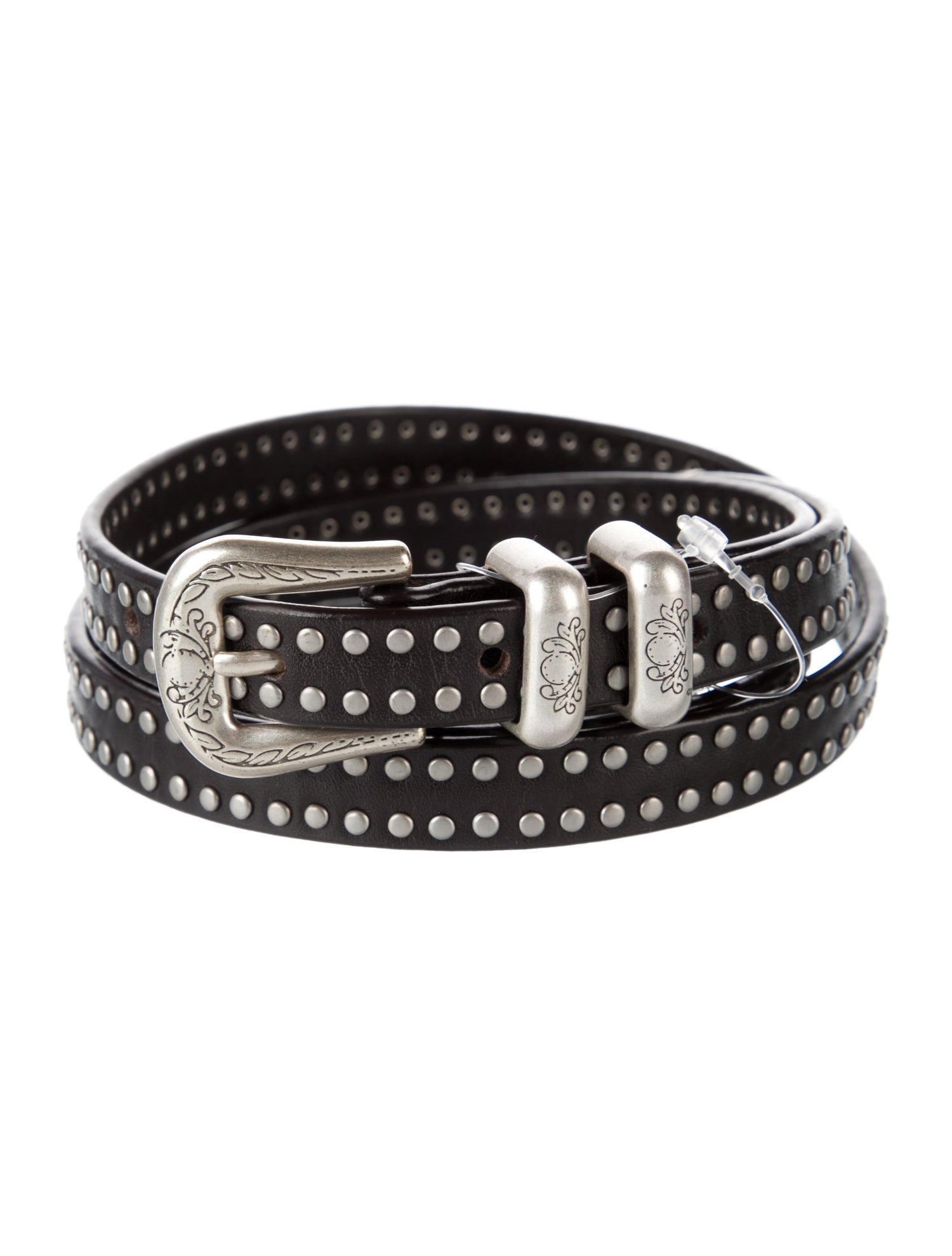 Weekend Max Mara Skinny Leather Belt w/ Tags