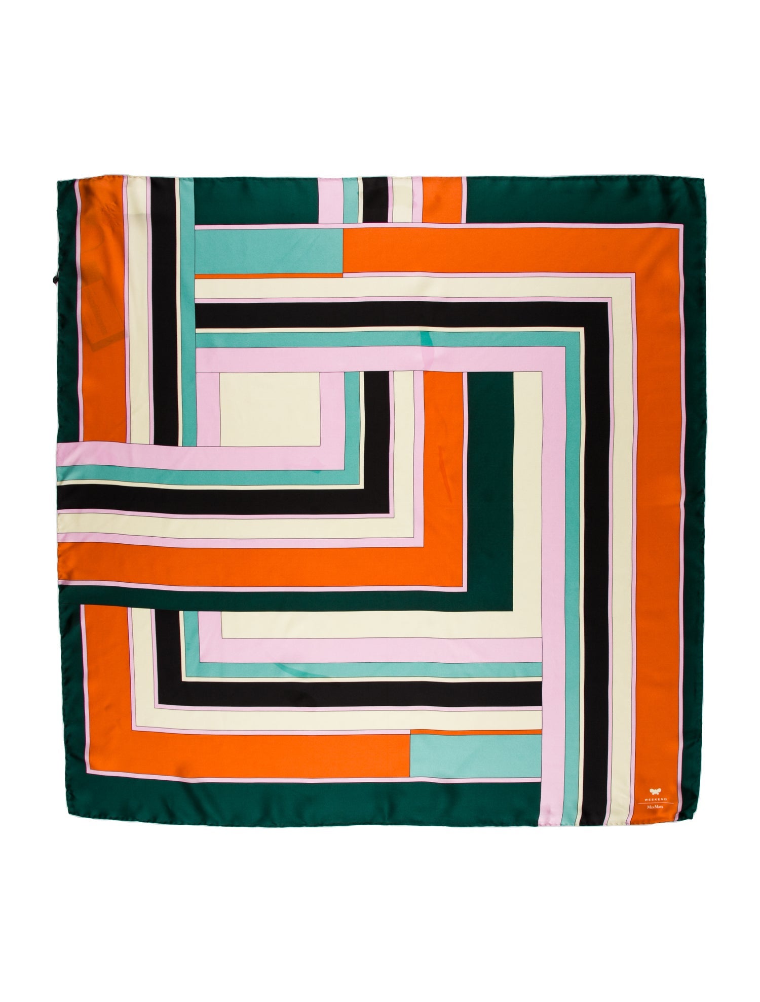 Weekend Max Mara Silk Striped Bandana